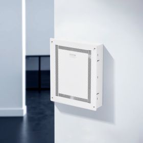 Structured Media Enclosure 17 In Recessed In-Wall TV Media Box With Cover
