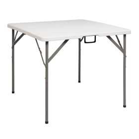 [Replace 19594030]34" Blow Molding Foldable Square Table